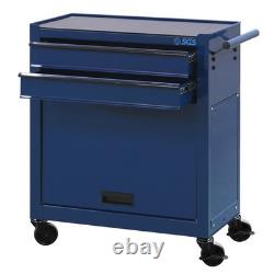 SGS Mechanics 8 Drawer Tool Box Chest & Roller Cabinet Blue