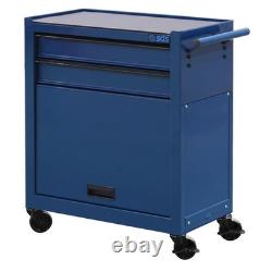 SGS Mechanics 8 Drawer Tool Box Chest & Roller Cabinet Blue