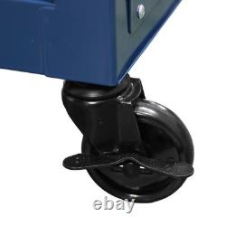 SGS Mechanics 8 Drawer Tool Box Chest & Roller Cabinet Blue