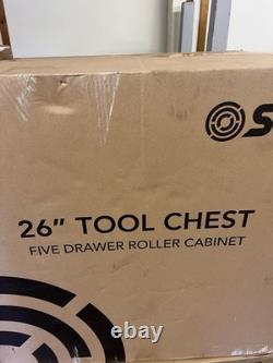 SGS STC10B 26 Inch Professional 5 Drawer Roller Tool Cabinet