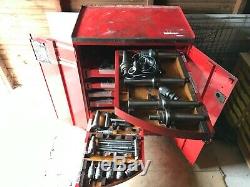 SIP Societe Genevoise Tooling / Tool Cabinet. 7 Drawer, with Contents