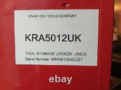 SNAP ON KRA 5012 4 drawer side locker tool box brand new and unused