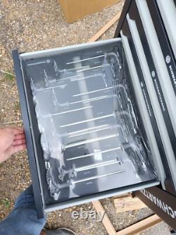 Schwartzmann Tool Chest Trolley With Tools Trays 7 Drawer Roller Cabinet 259 Pc