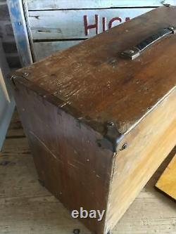 Scratch Built Wooden Engineers Toolmakers 5 Drawer & Space Wood Tool Cabinet Box
