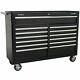 Sealey 13 Drawer Tool Topchest With Ball Bearing Runners Black Ap5213tb