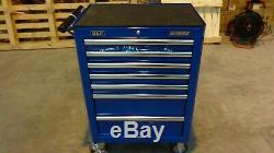 Sealey AP26479TC Rollcab 7 Drawer with Ball Bearing Runners Blue