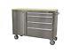 Sealey Ap4804ss 4 Drawer Mobile Stainless Steel Tool Cabinet
