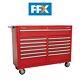 Sealey Ap5213t Rollcab 13 Drawer With Ball Bearing Runners Red