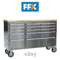Sealey AP5510SS Mobile Stainless Steel Tool Cabinet 10 Drawer