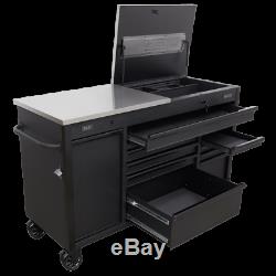 Sealey AP6310BE Mobile Tool Cabinet 1600mm Power Tool Charging Drawer