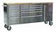 Sealey Ap7210ss Mobile Stainless Steel Tool Storage Cabinet 10 Drawer Cupboard