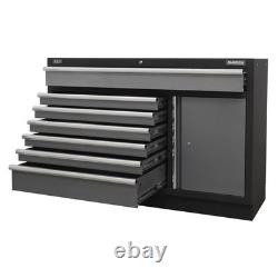 Sealey APMS64 Superline PRO Modular Floor Cabinet 7 Drawer 1360mm