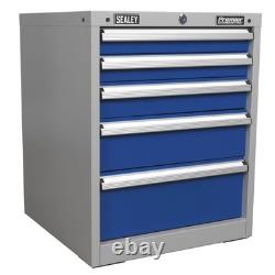 Sealey Cabinet Industrial 5 Drawer Storage System Quality Work Tools API5655B