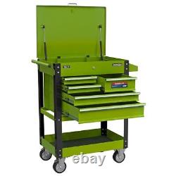 Sealey Heavy-Duty Mobile Tool & Parts Trolley with 5 Drawers and Lockable Top- H