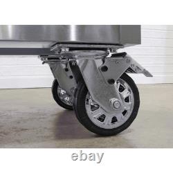 Sealey Mobile Stainless Steel Tool Cabinet 4 Drawer AP4804SS