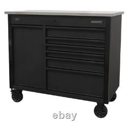 Sealey Mobile Tool Cabinet 1120mm with Power Tool Charging Drawer AP4206BE
