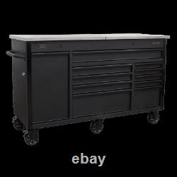 Sealey Mobile Tool Storage Cabinet 1600mm Power Tool Charging Drawer AP6310BE
