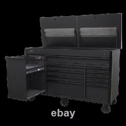 Sealey Mobile Tool Storage Cabinet 1600mm Power Tool Charging Drawer AP6310BE