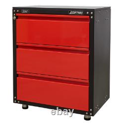 Sealey Modular 3 Drawer Cabinet with Worktop 665mm APMS82
