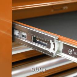 Sealey Orange Tool Box Cabinet Chest Rollcab 7 Drawer with Ball Bearing Slides