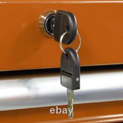 Sealey Orange Tool Box Cabinet Chest Rollcab 7 Drawer with Ball Bearing Slides