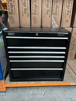 Sealey PTB93006 Rollcab 6 Drawer 930mm Heavy-Duty Tool Storage Box Roll Cabinet