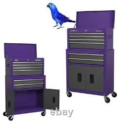 Sealey PURPLE American Pro 6 Drawer Tool Storage Roller Cab Box/Chest AP2200BBCP