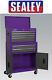 Sealey Purple American Pro 6 Drawer Tool Storage Roller Cab Box/chest Ap2200bbcp