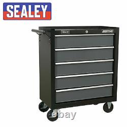 Sealey Rollcab 5 Drawer Tool Storage Rolling Garage Workshop Cabinet AP2505B