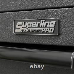 Sealey Superline Black Edition 4 Drawer Tool Chest Black