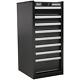 Sealey Superline Pro 8 Drawer Heavy Duty Cabinet Hang On Tool Chest Black