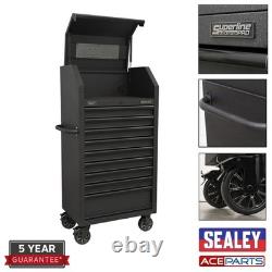 Sealey Tool Box Chest 9 Soft Close Drawer 690mm Power Strip Tower Cabinet