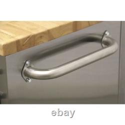 Sealey Tool Cabinet Mobile Stainless Steel 10 Drawer & Cupboard Premier