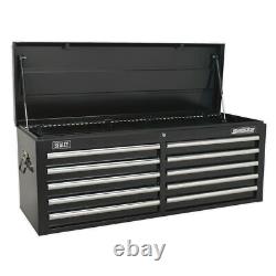 Sealey Tool Chest Combination 23 Drawer with Ball Bearing Slides Black Storage