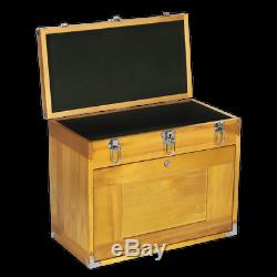 Sealey Wood Machinist Cabinet Toolbox Chest Drawer Tool Box Storage Case AP1608W