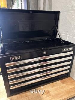 Sealey superline pro 5 Drawer top tool box With two keys In black