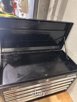Sealey superline pro 5 Drawer top tool box With two keys In black