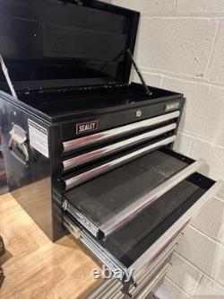Sealey superline pro 5 Drawer top tool box With two keys In black