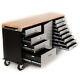 Seville Classics Rolling Workbench Heavy Duty Ultra Cabinet Commercial Quality