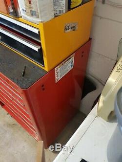 Snap On 26 Inch Roll Cab Tool Box Cabinet Red 7 Drawer