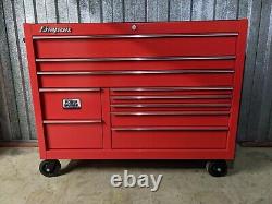 Snap On 55in KUK1422 Rollcab Tool Box Red Lock'N Roll Power Drawer NEW