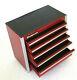 Snap-on New Cranberry Mini Bottom Tool Box 5 Drawers Base Cabinet Chrome Micro