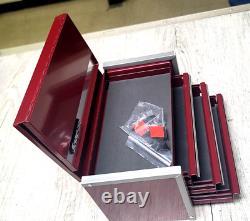 Snap-On T New Cranberry Miniature Upper Top Tool Box Base Cabinet Mini LOGO