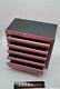 Snap-on Tool Box Miniature Staionary Bottom Cabinet In Pink Nib 5 Drawers