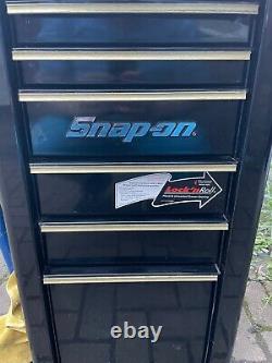 Snap On Tools Heritage, 6 Drawer Black Side Cabinet Tool Box Chest, Side Draws