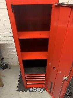 Snap On Tools Side Locker Cabinet With Drawers Red KRA2012 Mint Condition