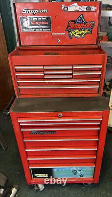 Snap-on KRA-3027 Rollcab Tool Chest Box Cabinet 7 Drawers WITH TOP BOX & KEYS