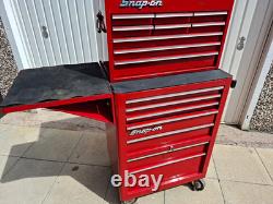 Snap-on Red Metal Tool Cabinet 11 Drawer Wheeled KRA-80 F KRA412B