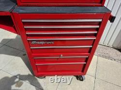 Snap-on Red Metal Tool Cabinet 11 Drawer Wheeled KRA-80 F KRA412B