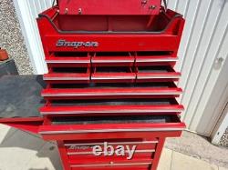 Snap-on Red Metal Tool Cabinet 11 Drawer Wheeled KRA-80 F KRA412B